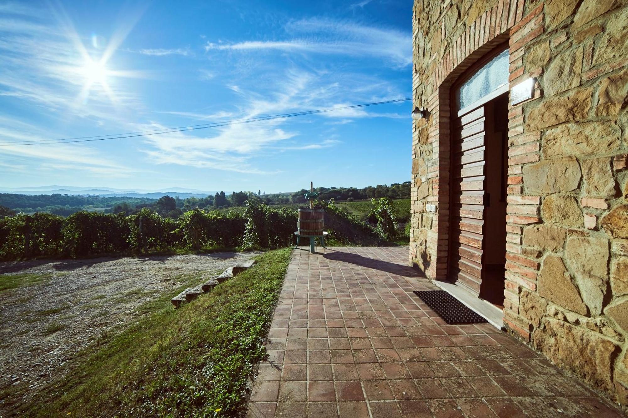 Agriturismo Palazzo Bandino - Wine Cellar, On Reservation Restaurant And Spa 基安奇安诺泰尔梅 外观 照片
