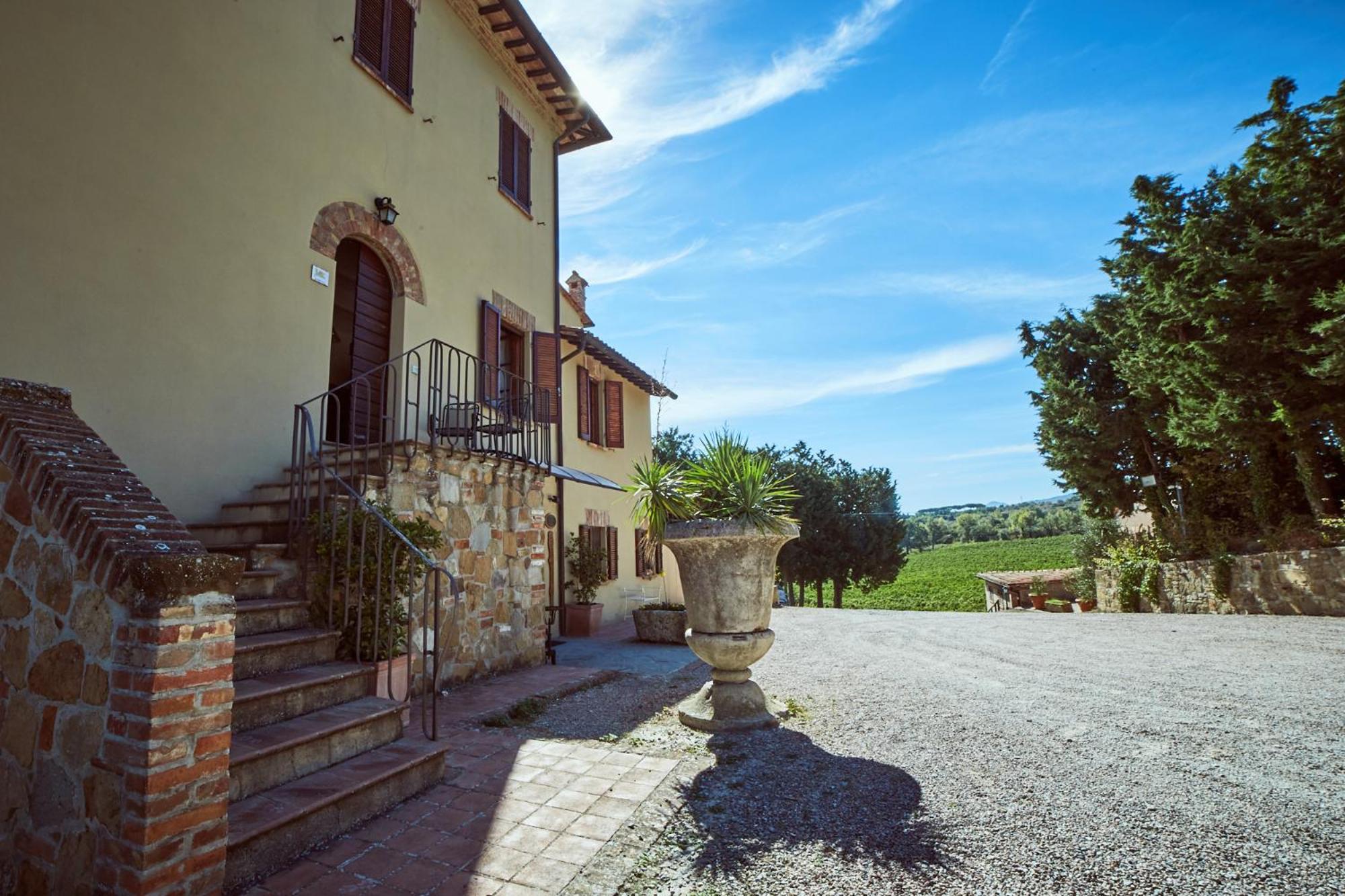 Agriturismo Palazzo Bandino - Wine Cellar, On Reservation Restaurant And Spa 基安奇安诺泰尔梅 外观 照片